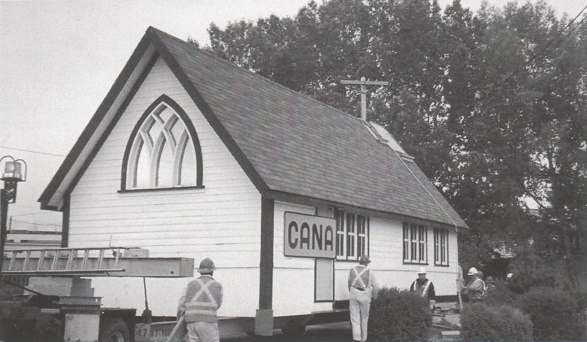 The church on the move again in 2004